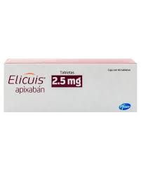 ELICUIS 2.5mg 60 tabs